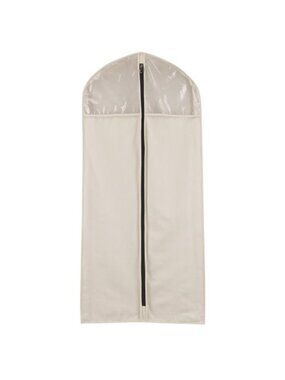 Cotton Canvas Garment Bag Suit Dress Cover Zipper Storage Closet Travel